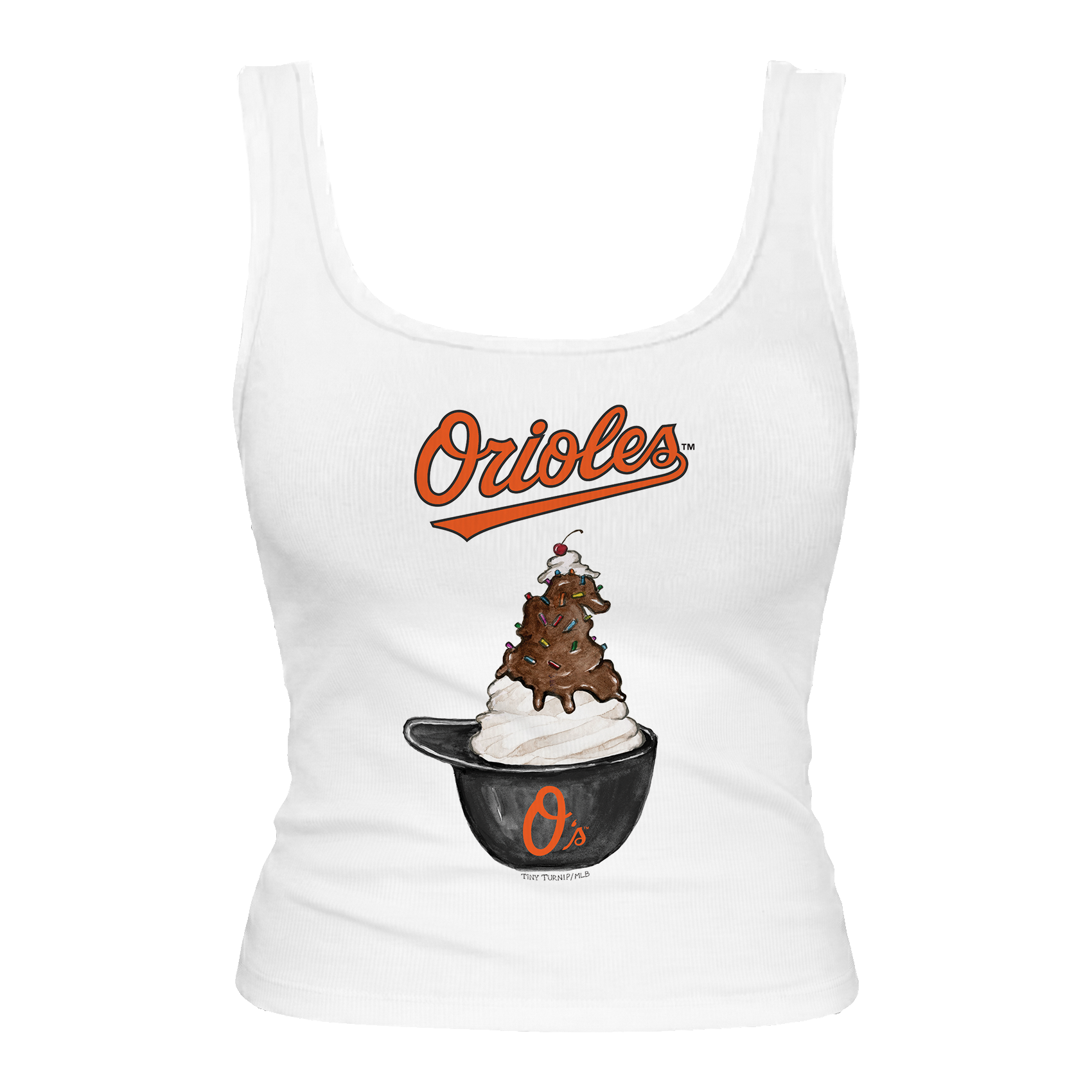 Baltimore Orioles Sundae Helmet Emmy Tank