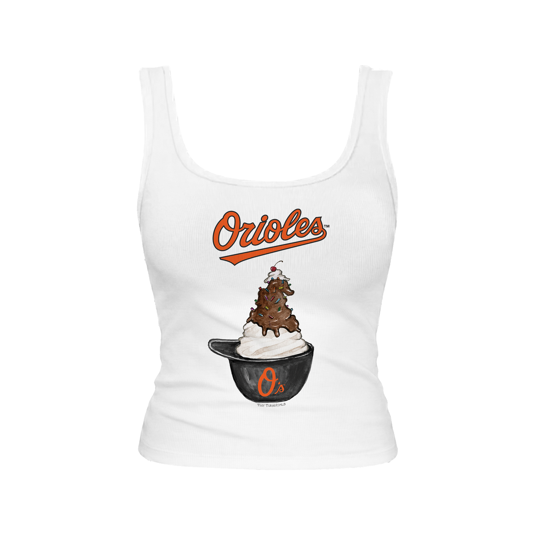 Baltimore Orioles Sundae Helmet Emmy Tank