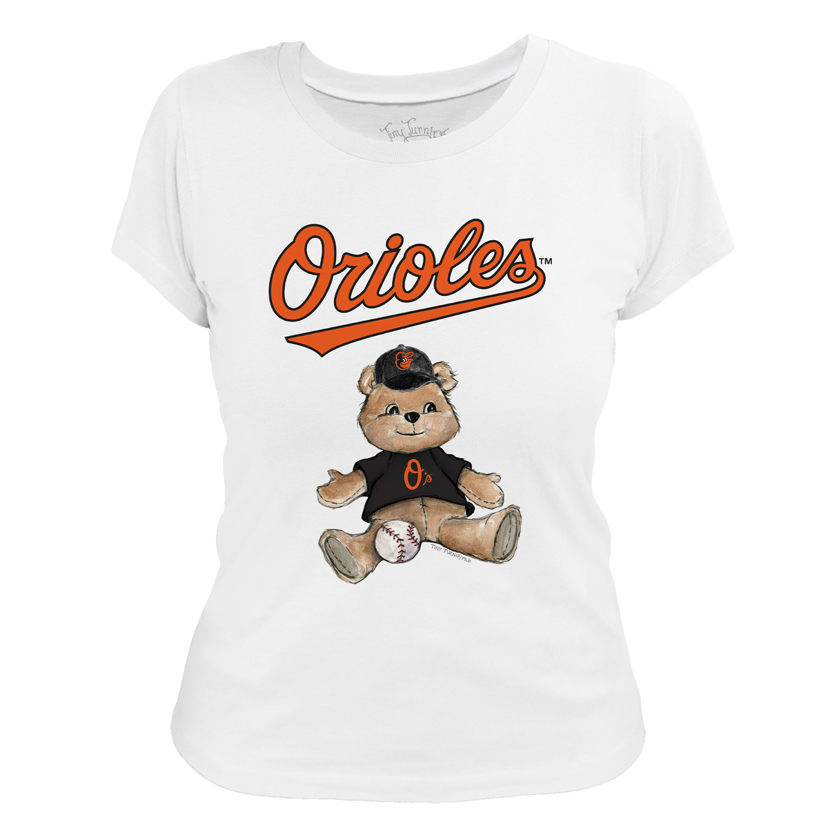 Baltimore Orioles Boy Teddy Women's Tee Shirt