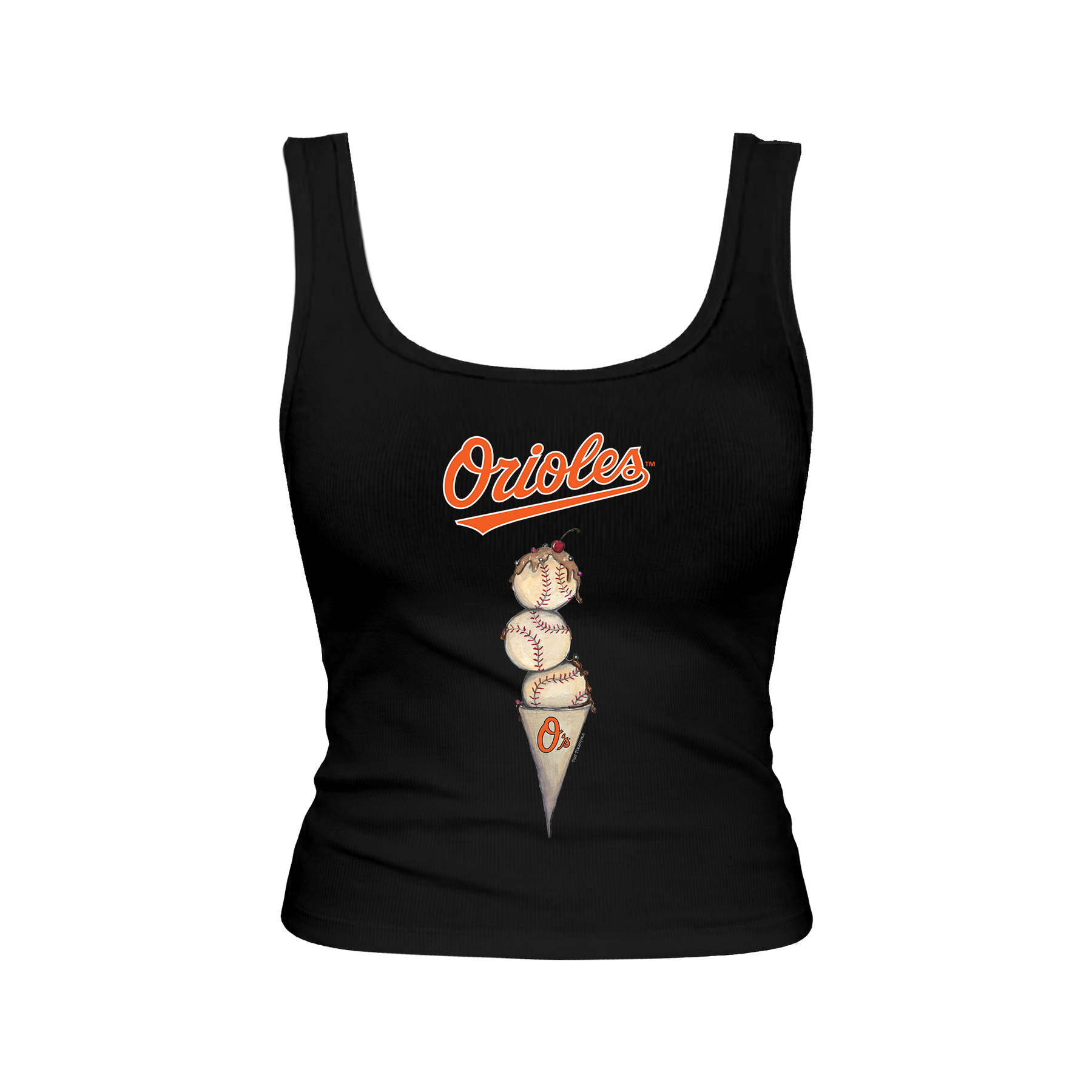 Baltimore Orioles Triple Scoop Emmy Tank