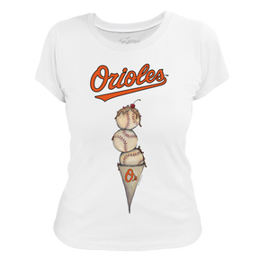 Baltimore Orioles Triple Scoop Women's Tee Shirt