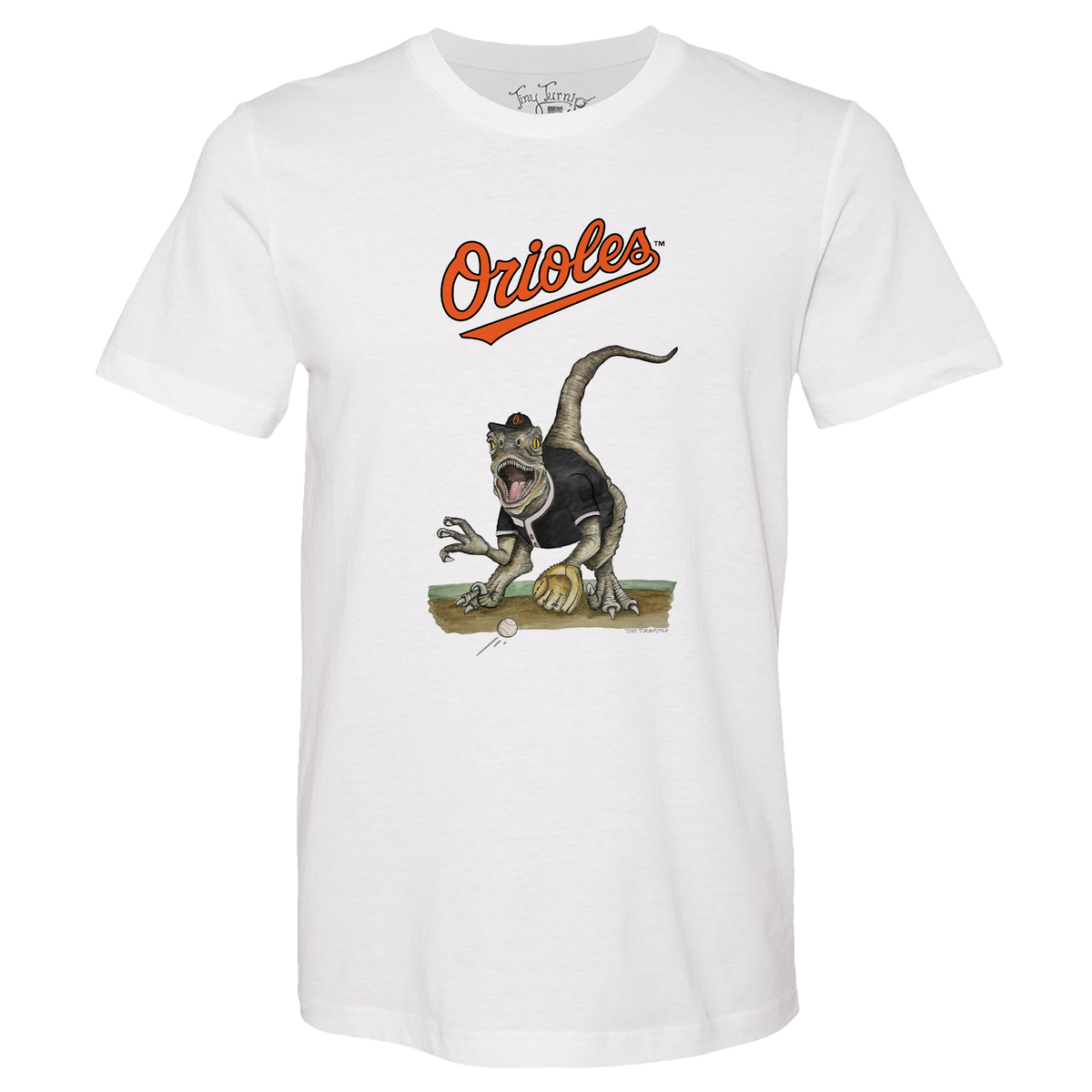 Baltimore Orioles Velociraptor Tee Shirt