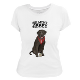 Belmont Abbey Crusaders Black Labrador Retriever Women's Tee Shirt