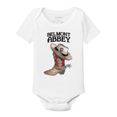 Belmont Abbey Crusaders Cowboy Boot Short Sleeve Snapper