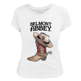 Belmont Abbey Crusaders Cowboy Boot Women's Tee Shirt
