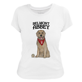 Belmont Abbey Crusaders Golden Retriever Women's Tee Shirt
