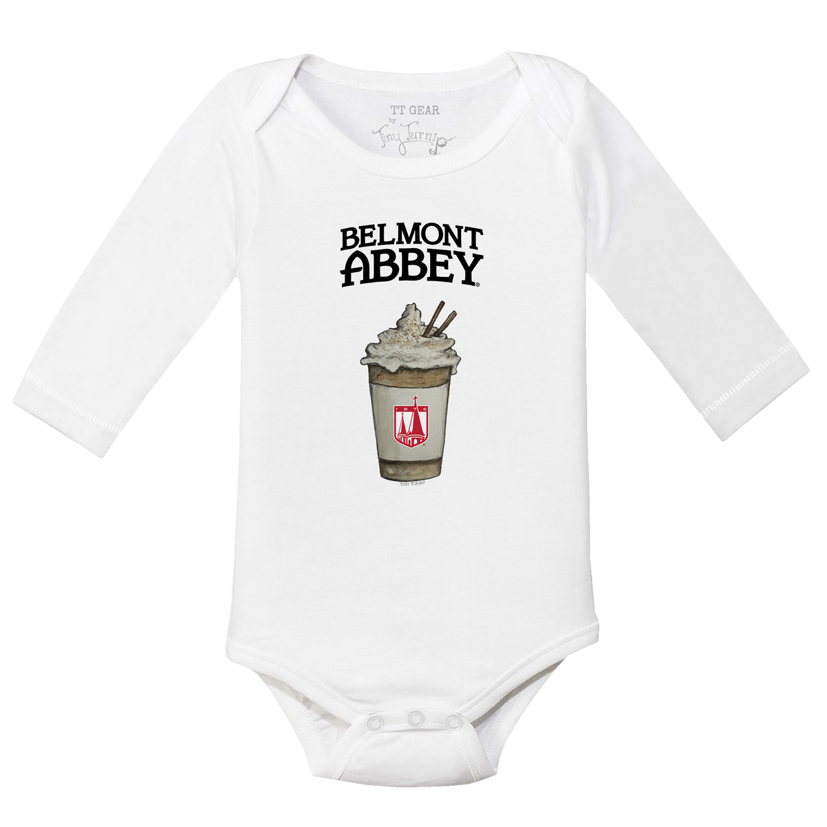 Belmont Abbey Crusaders Latte Long-Sleeve Snapper
