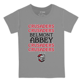 Belmont Abbey Crusaders Stacked Kid's Tee Shirt
