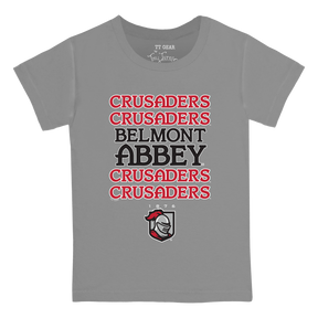 Belmont Abbey Crusaders Stacked Kid's Tee Shirt