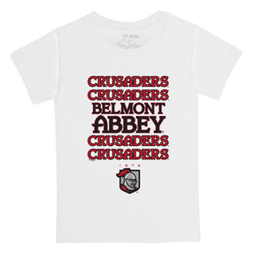 Belmont Abbey Crusaders Stacked Kid's Tee Shirt