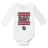 Belmont Abbey Crusaders Stacked Long-Sleeve Snapper