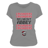 Belmont Abbey Crusaders Stacked Women's Tee Shirt