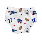 VIP Football: Pennant Collage w/ Name, Number - Bloomers - Tiny Turnip