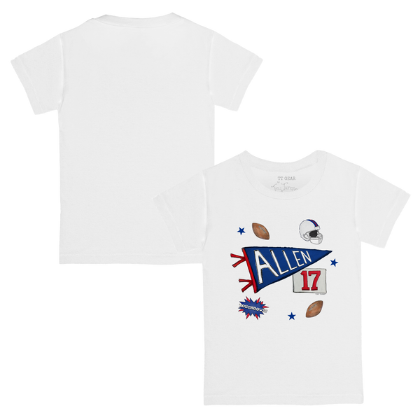 VIP Pennant Collage w/ Name, Number - Kid's Tee Shirt - Tiny Turnip