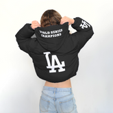 LA Dodgers Chelsea Freeman World Series Champs Puffer Jacket