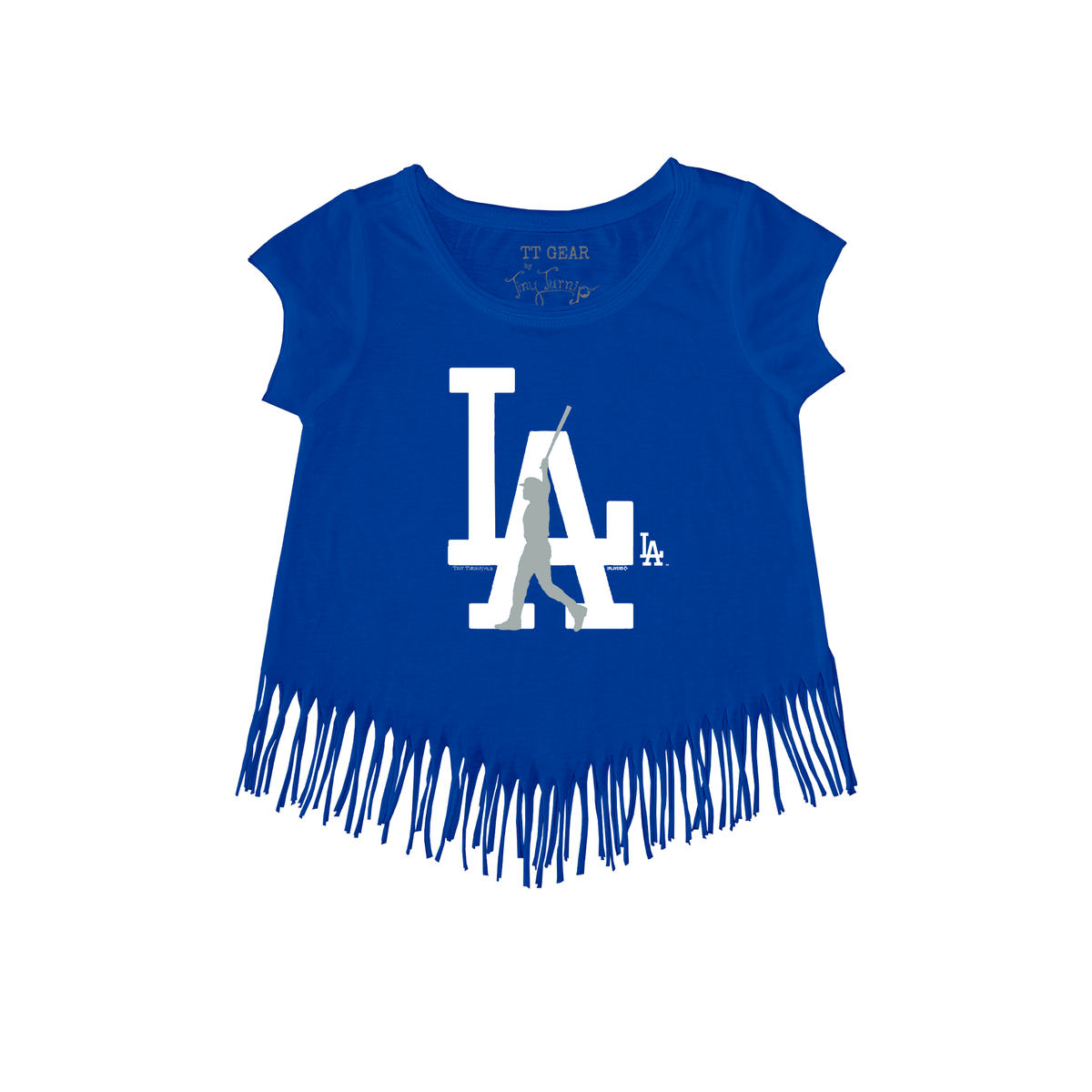 LA Walk Off Chelsea Freeman Dodgers Fringe Tee
