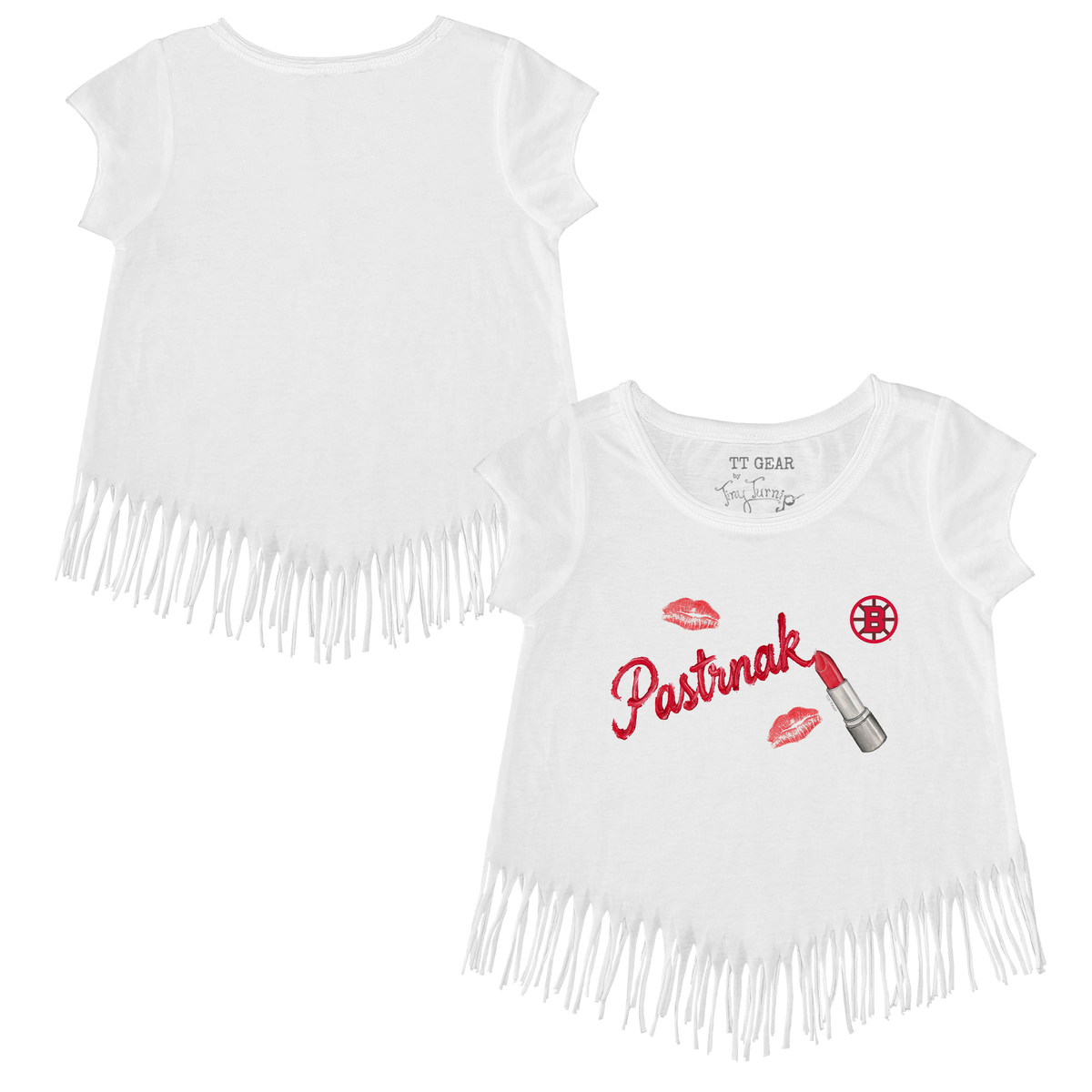 VIP Lipstick w/ Name - Fringe Tee - Tiny Turnip