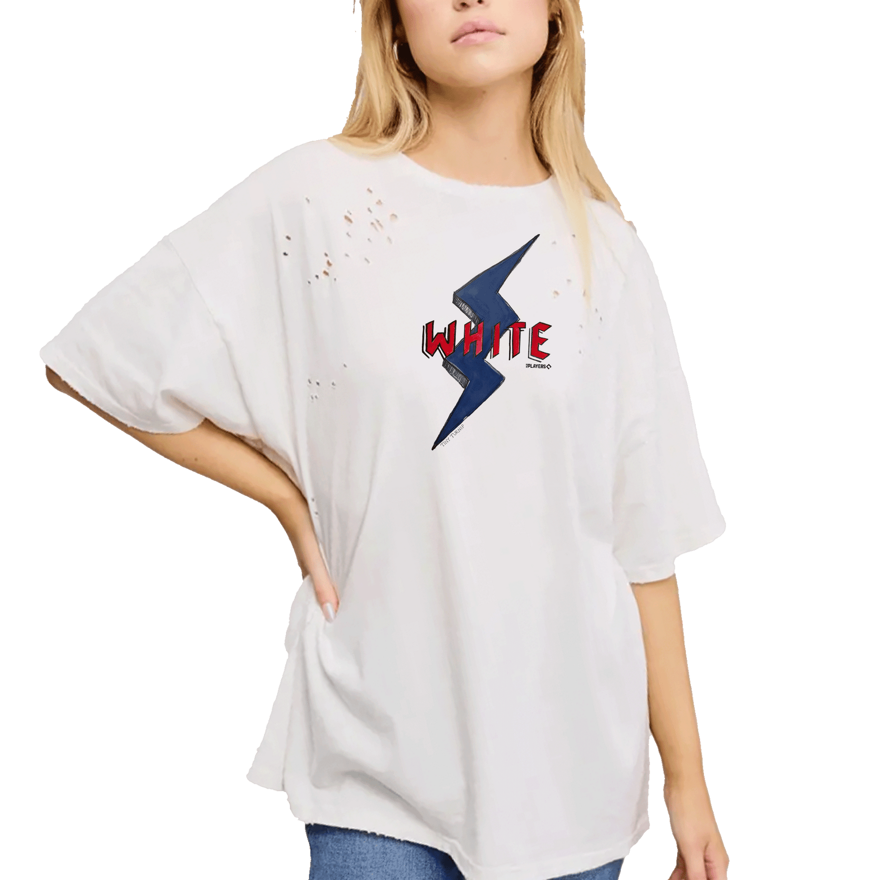 VIP Boston Red Sox Postseason '26 Rocker Distressed Tee - Tiny Turnip