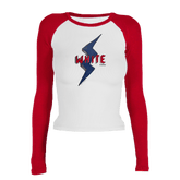 VIP Boston Red Sox Postseason '26 Roxy Raglan Long Sleeve - Tiny Turnip