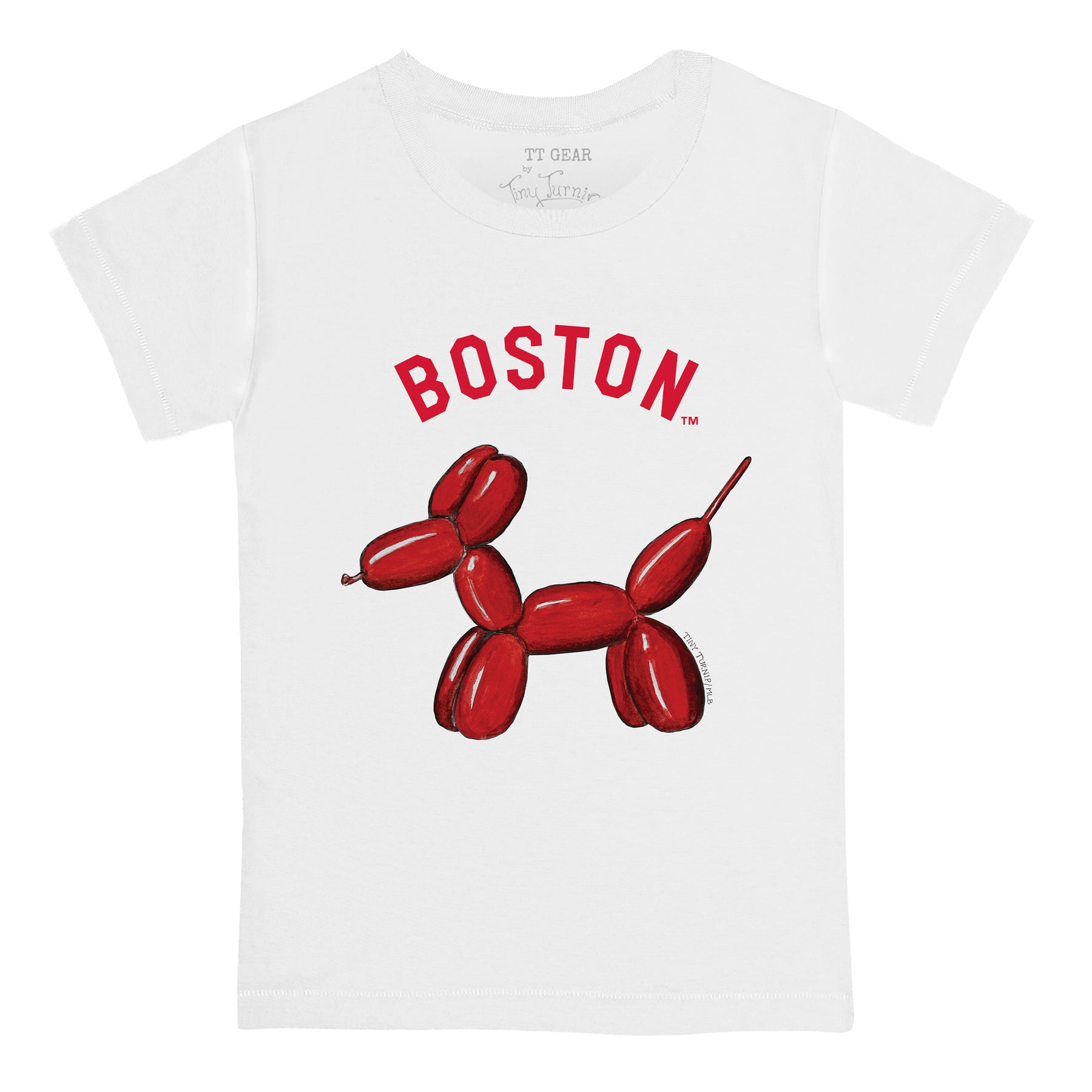 Boston Red Sox Balloon Dog Tee Shirt