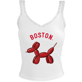 Boston Red Sox Balloon Dog Lace Tank
