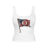Boston Red Sox Baseball Flag Emmy Tank