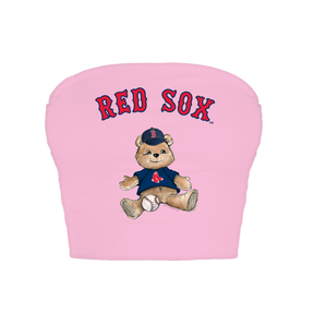 Boston Red Sox Teddy Crop Tube Top