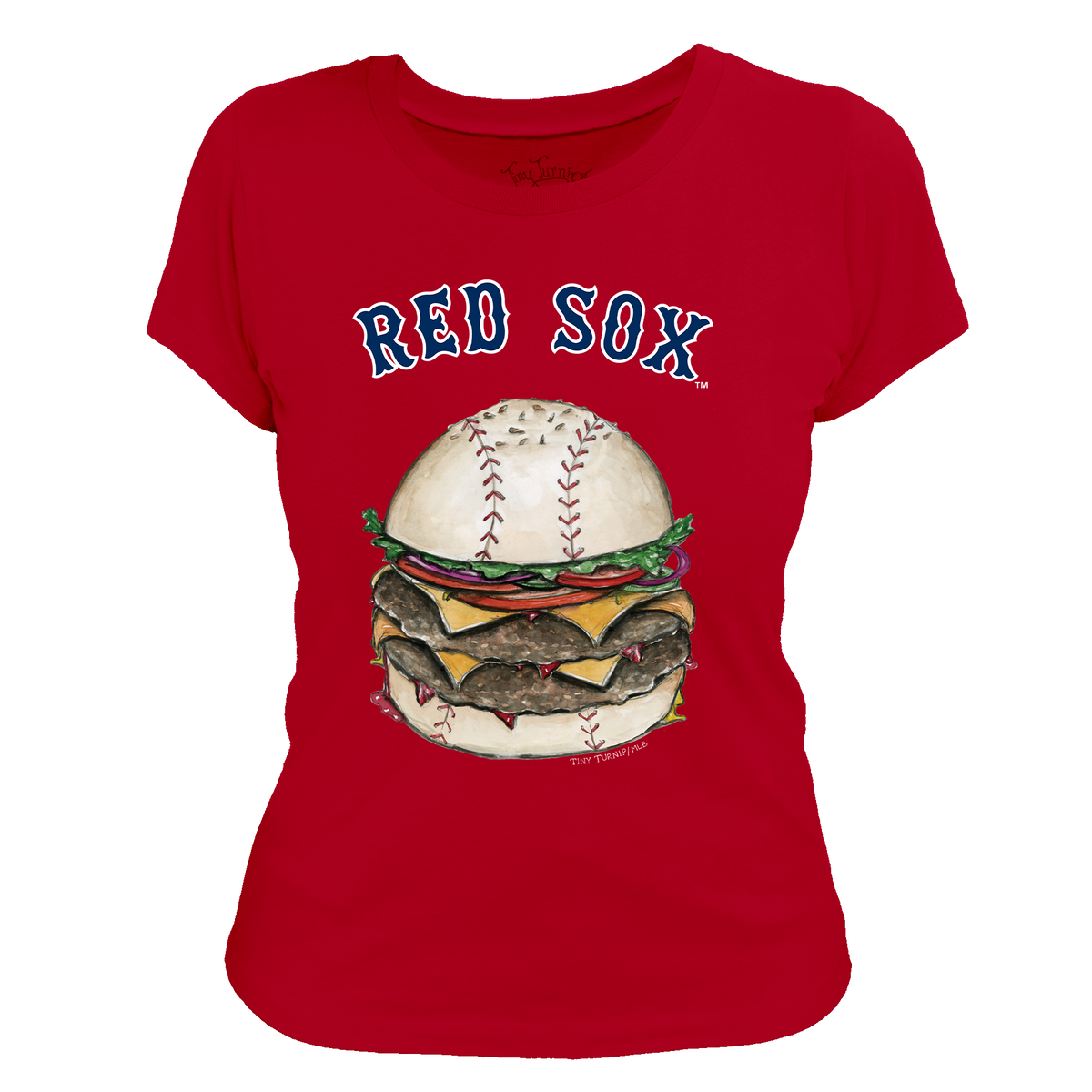 Boston Red Sox Burger Tee Shirt