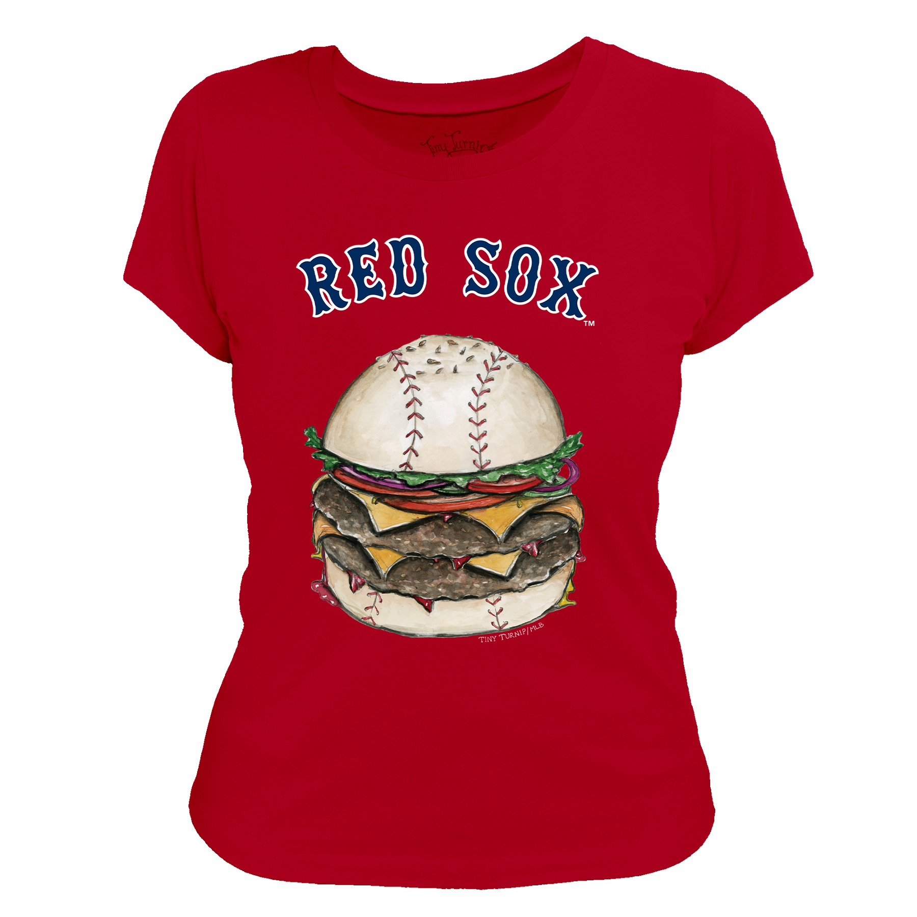 Boston Red Sox Burger Tee Shirt