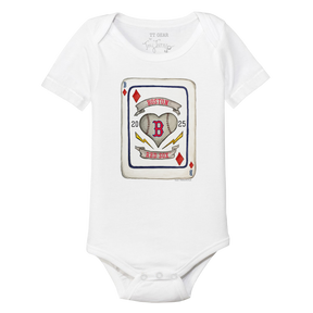 Boston Red Sox Card Short Sleeve Snapper