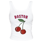 Boston Red Sox Cherry Women's Tank