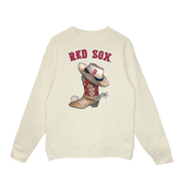 Boston Red Sox Cowboy Boot Crewneck Sweatshirt