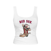 Boston Red Sox Cowboy Boot Emmy Tank