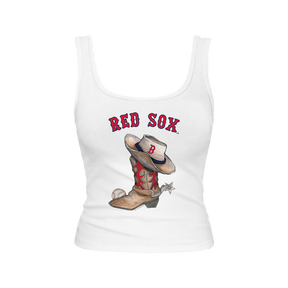 Boston Red Sox Cowboy Boot Emmy Tank