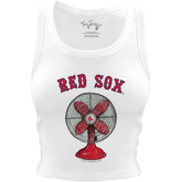 Boston Red Sox Fan Crop Tank