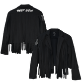 Boston Red Sox Farrah Fringe Jacket --(ships after 8/11)