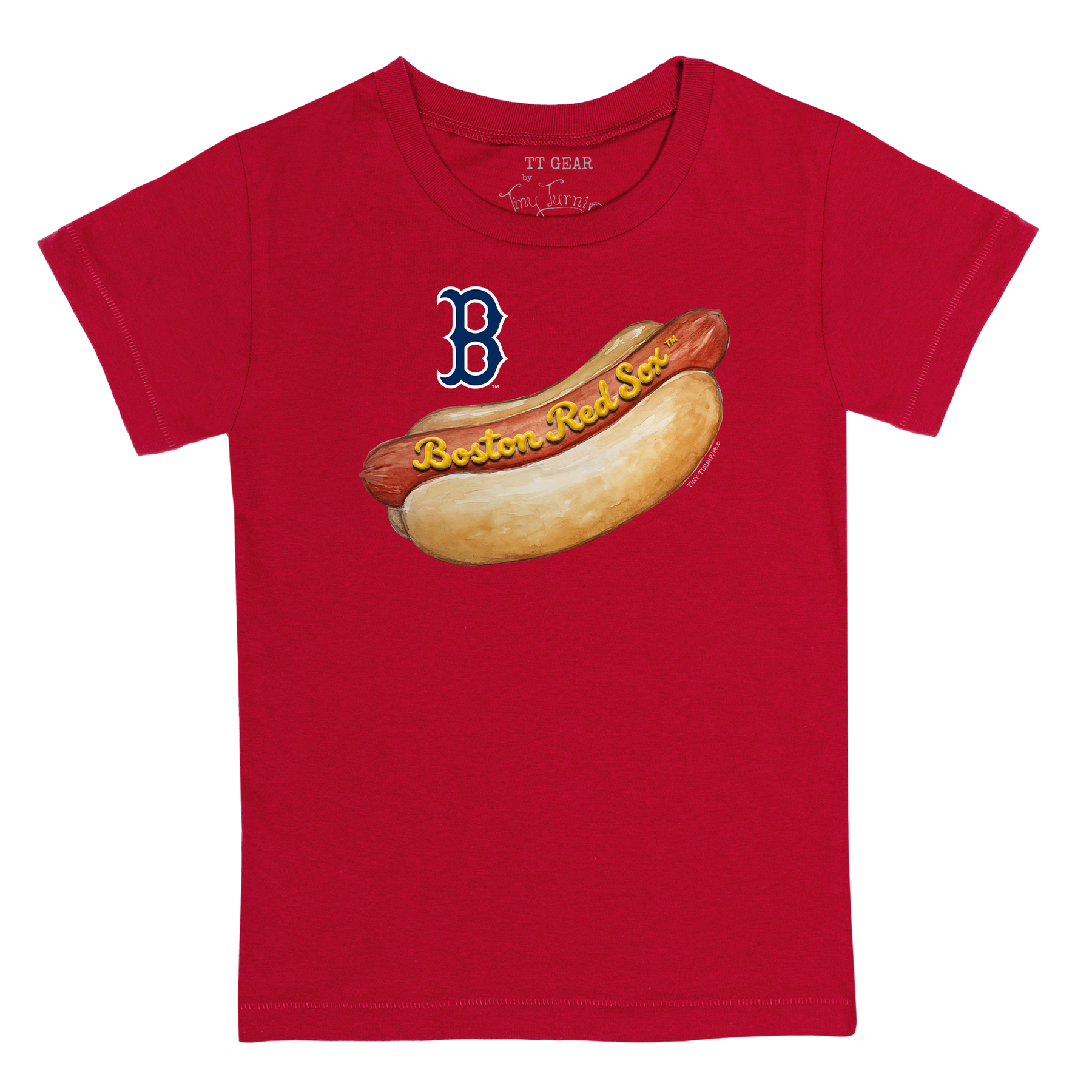 Boston Red Sox Hot Dog Kid's Tee Shirt