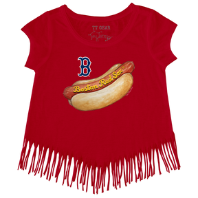 Boston Red Sox Hot Dog Fringe Tee