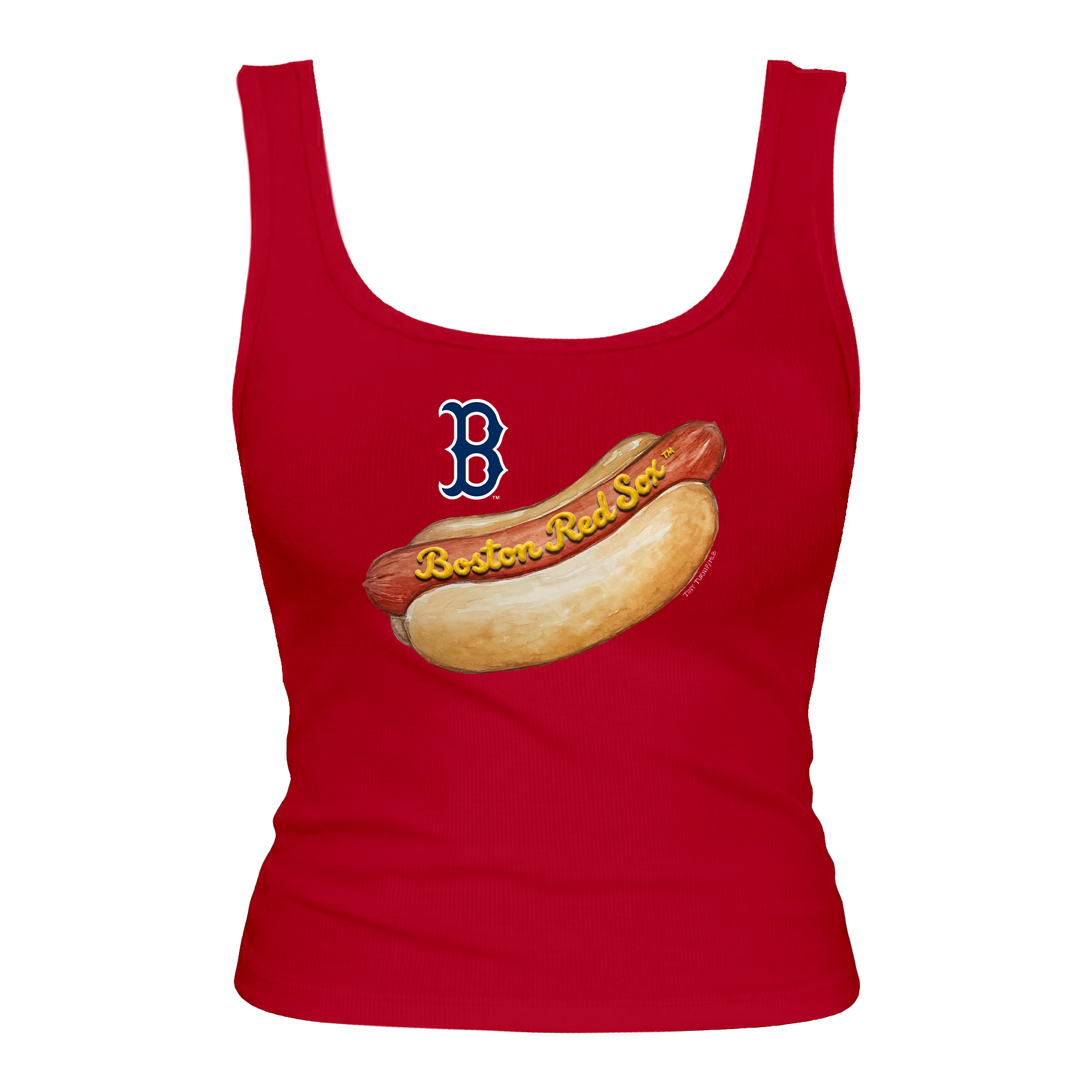 Boston Red Sox Hot Dog Emmy Tank