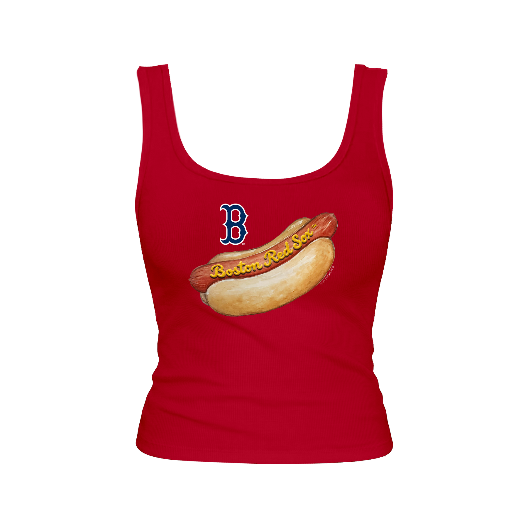 Boston Red Sox Hot Dog Emmy Tank