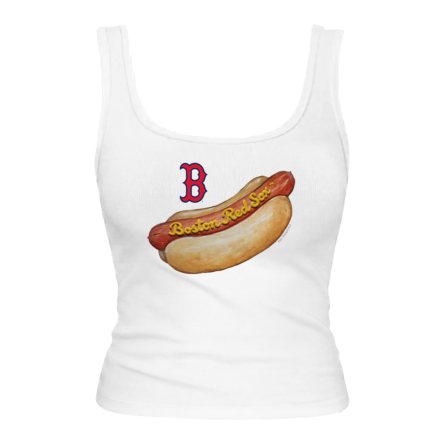 Boston Red Sox Hot Dog Emmy Tank
