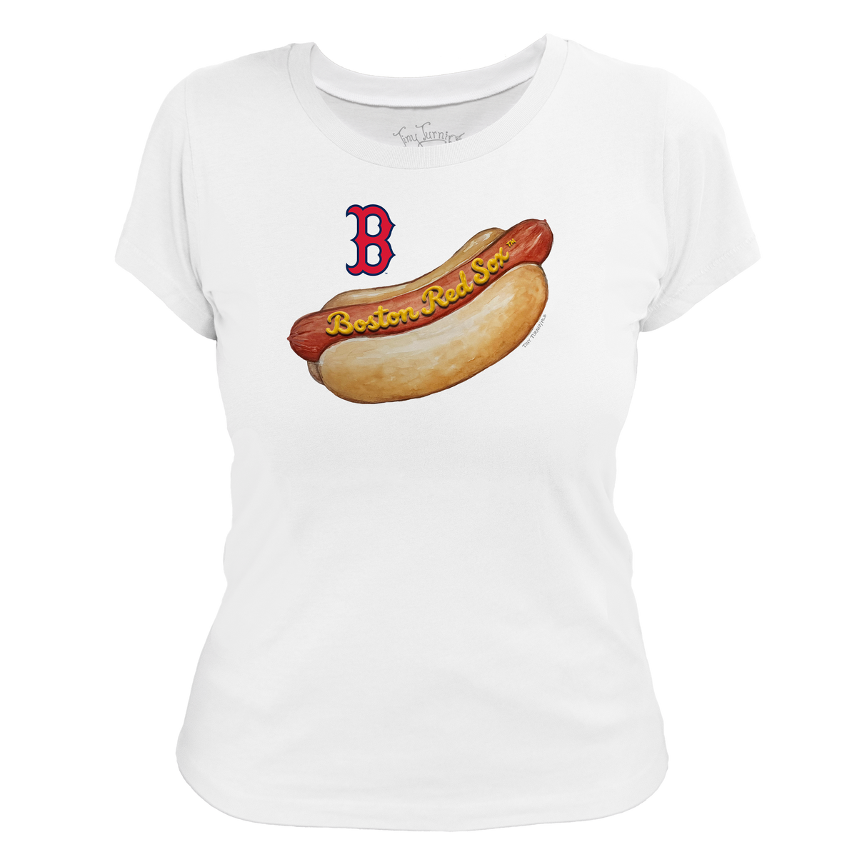 Boston Red Sox Hot Dog Women's Tee Shirt