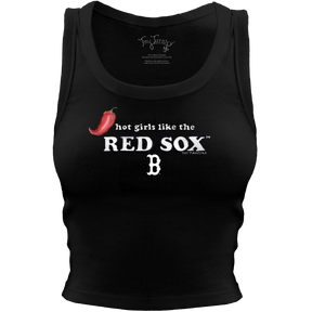 Boston Red Sox Hot Girls Crop Tank