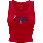 Boston Red Sox Hot Girls Crop Tank