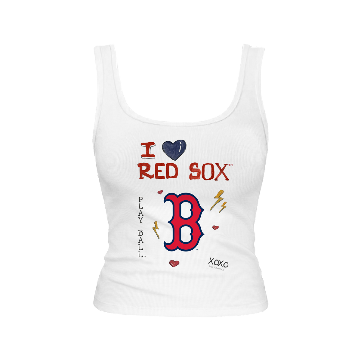 Boston Red Sox I Heart Red Sox Emmy Tank
