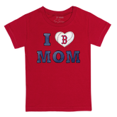 Boston Red Sox I Love Mom Tee Shirt