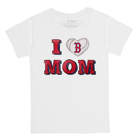 Boston Red Sox I Love Mom Tee Shirt