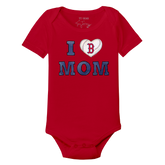 Boston Red Sox I Love Mom Short Sleeve Snapper