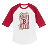 Boston Red Sox Lil' Peanut 3/4 Red Sleeve Raglan