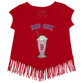 Boston Red Sox Milkshake Fringe Tee